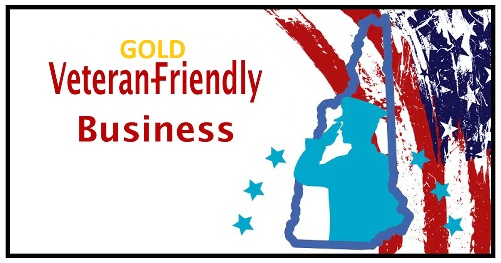 Gold Veteran-Friendly Business partnership logo for Symphony Private Jets (SPJ)